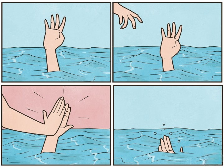 High Five Drown