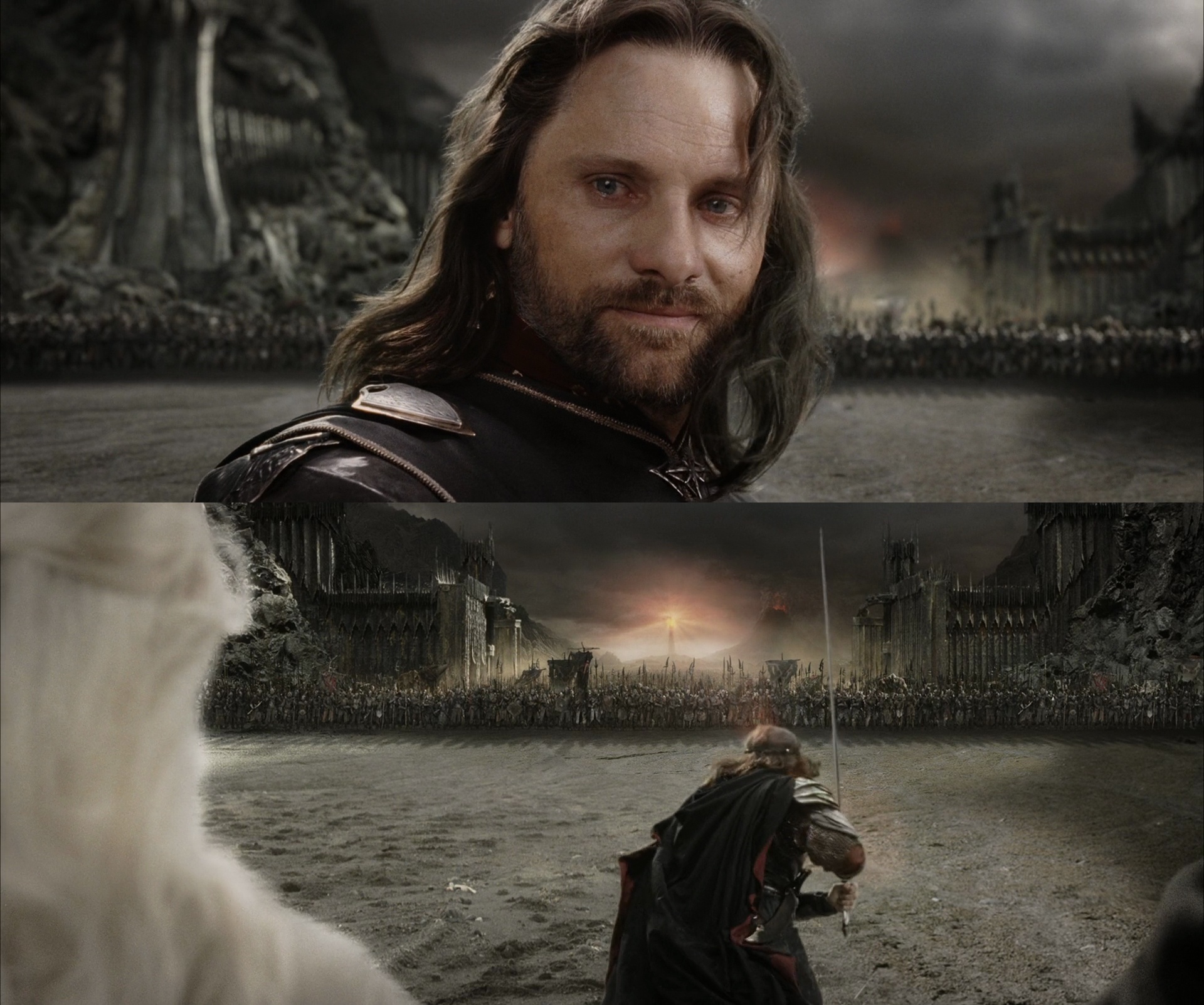 Aragorn Black Gate For Frodo